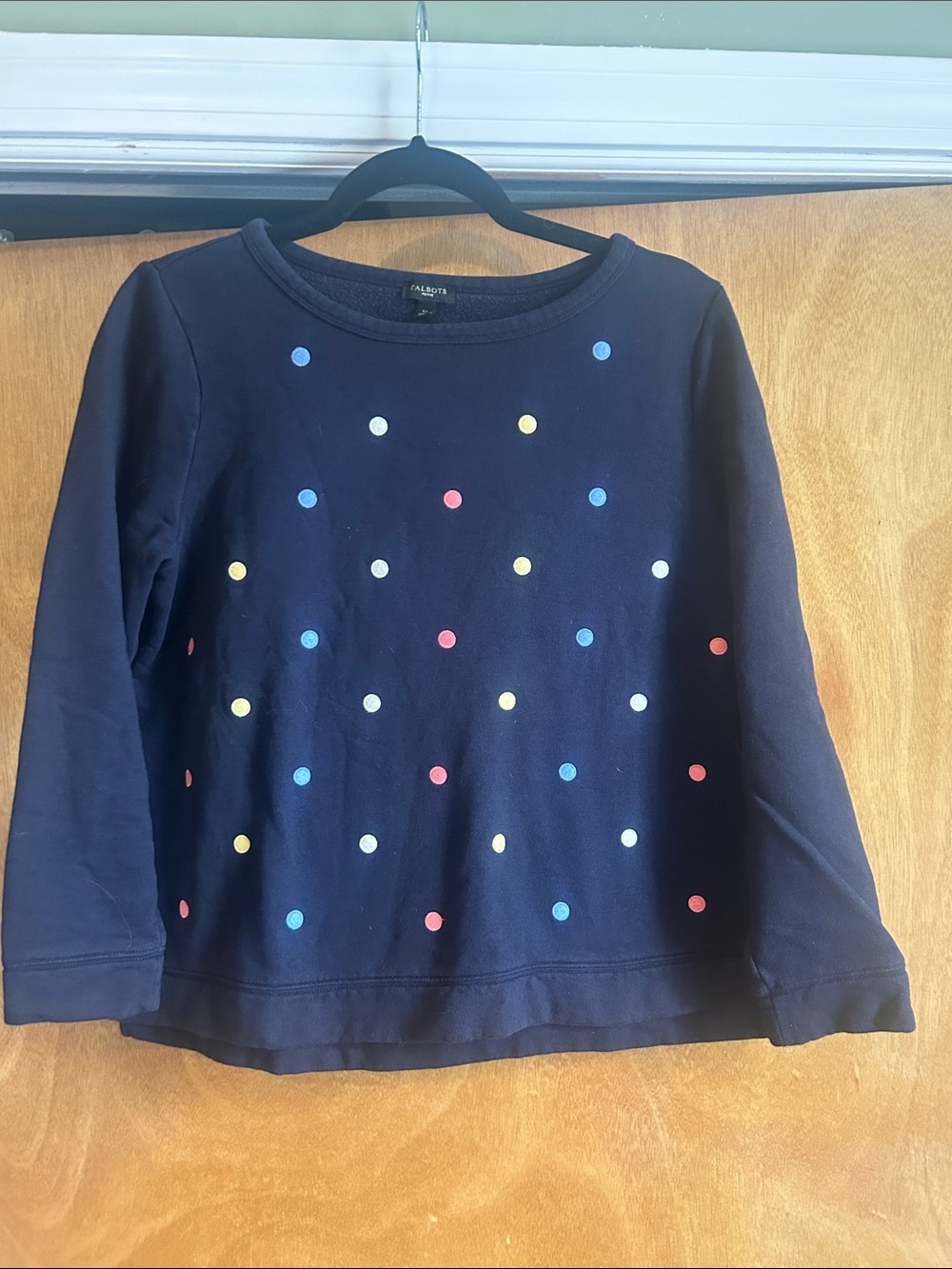 Talbots | Petite Polka Dot Pullover